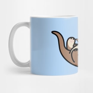 Otter with baby Mug